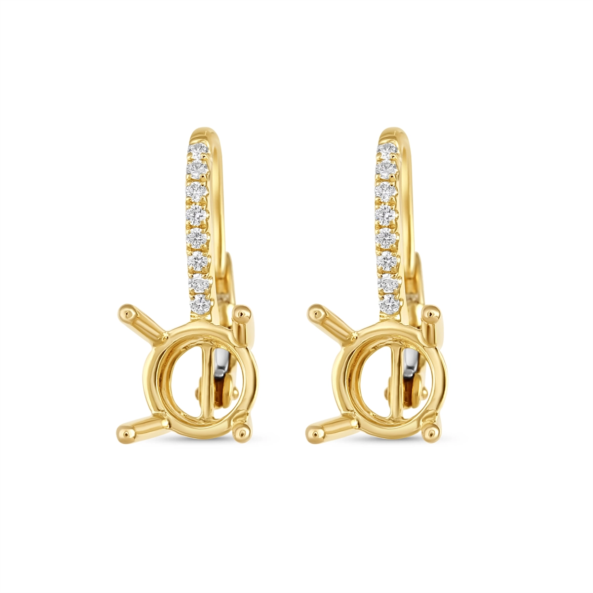 Earrings Earrings in Yellow Gold containing Diamond 453149