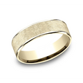 Mens Bands Engagement in Yellow Gold 453154