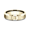 Mens Bands Engagement in Yellow Gold 453155