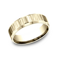 Mens Bands Engagement in Yellow Gold 453155