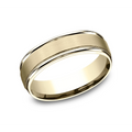 Mens Bands Engagement in Yellow Gold 453158