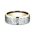 Mens Bands Engagement in Mixed Metals 453160