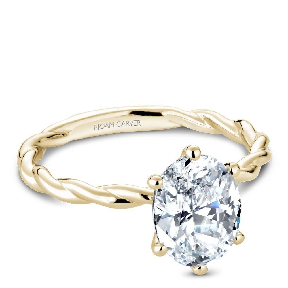 Noam Carver  Engagement Rings in Yellow Gold B167-01YM-FCYA