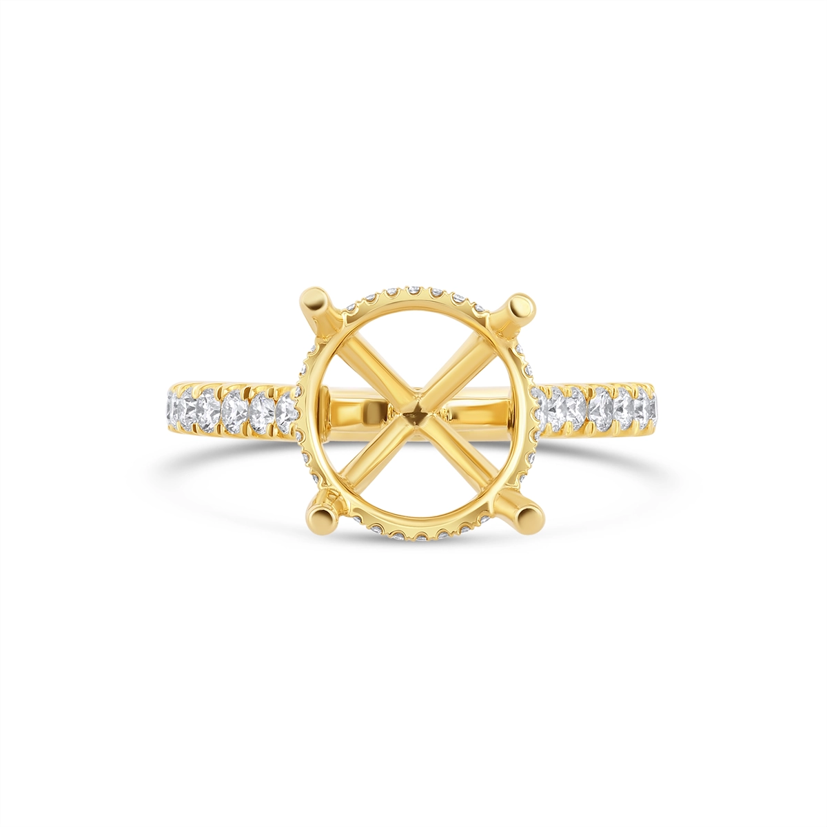 Engagement Collections Engagement Rings in Yellow Gold containing Diamond 453228