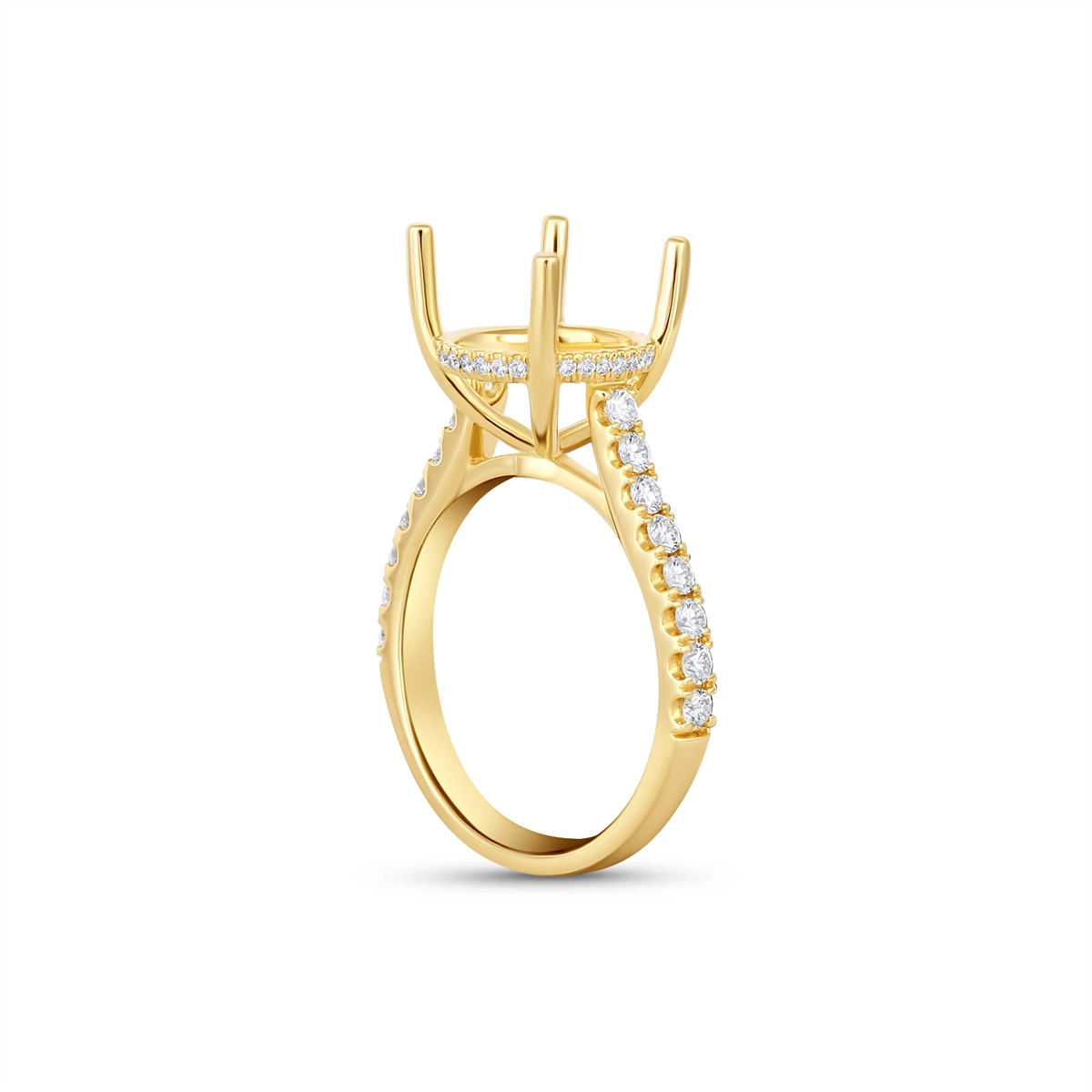 Engagement Collections Engagement Rings in Yellow Gold containing Diamond 453228