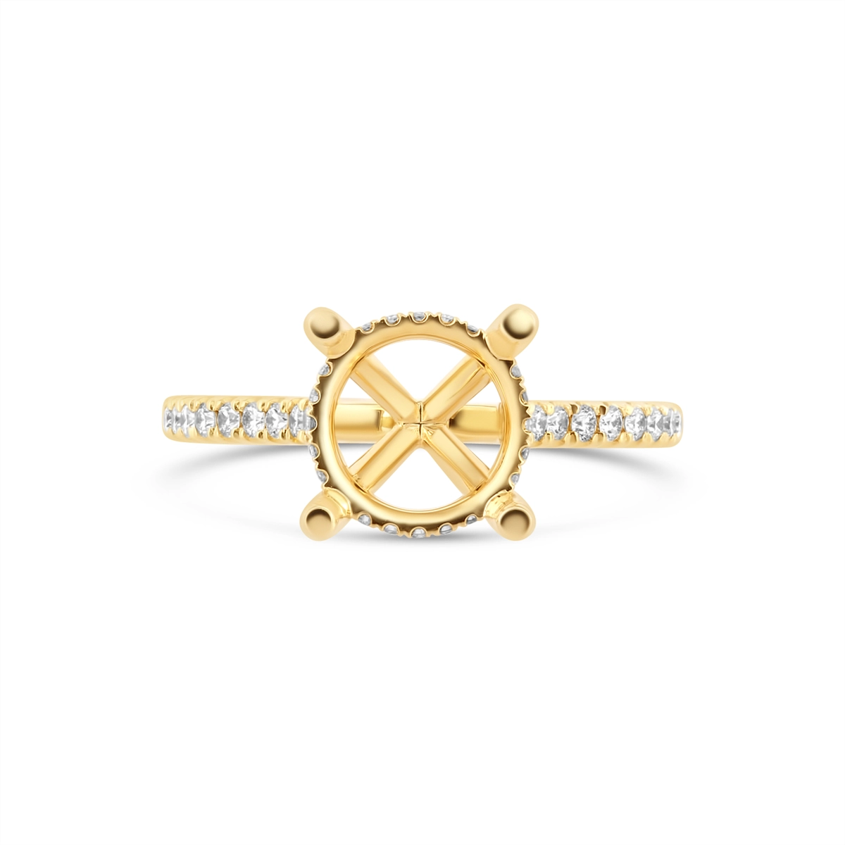 Engagement Collections Engagement Rings in Yellow Gold containing Diamond 453229