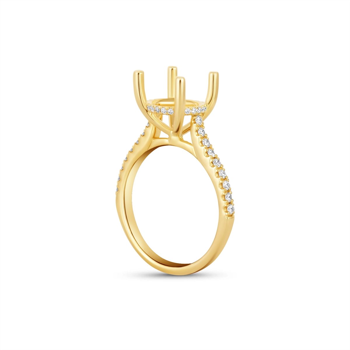 Engagement Collections Engagement Rings in Yellow Gold containing Diamond 453229