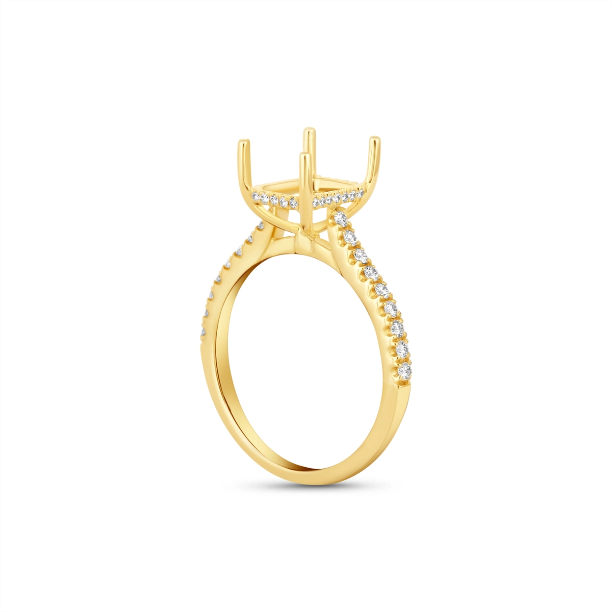 Engagement Collections Engagement Rings in Yellow Gold containing Diamond 453230
