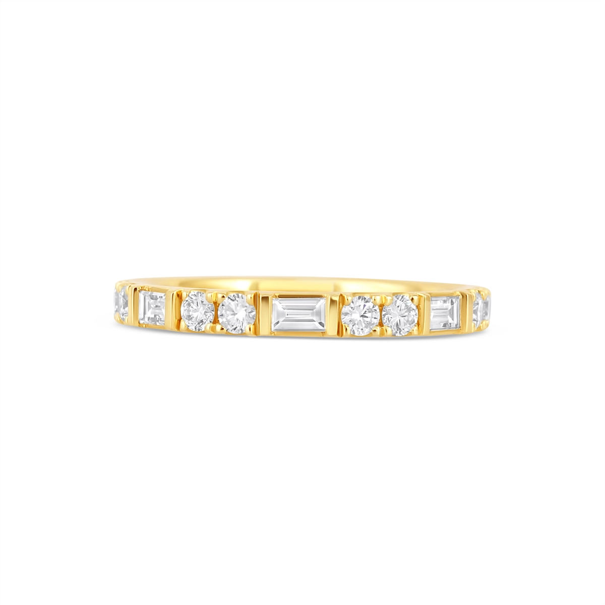 Wedding Bands Rings in Yellow Gold containing Diamond 453245