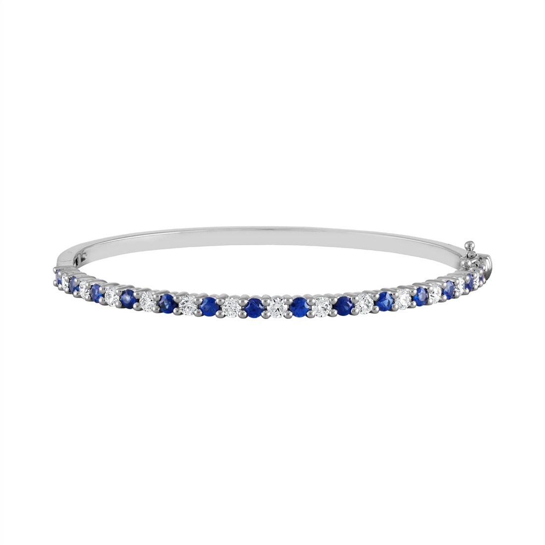 Bracelets Bracelets in White Gold containing Multi-gemstone, Diamond, Sapphire 453247