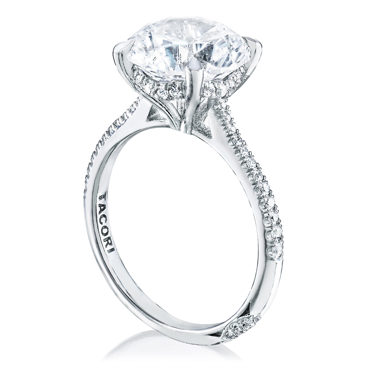 Tacori Engagement Rings in Platinum/Palladium containing Diamond 453376