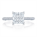 Tacori Engagement Rings in Platinum/Palladium containing Diamond HT 2581 PR 7