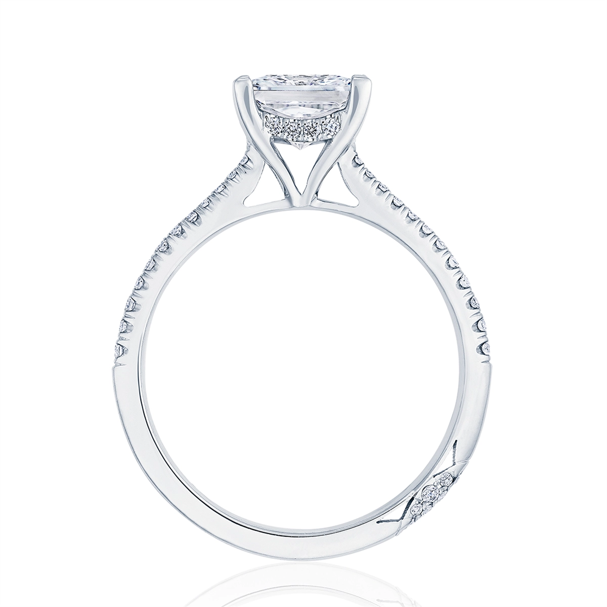 Tacori Engagement Rings in Platinum/Palladium containing Diamond HT 2581 PR 7