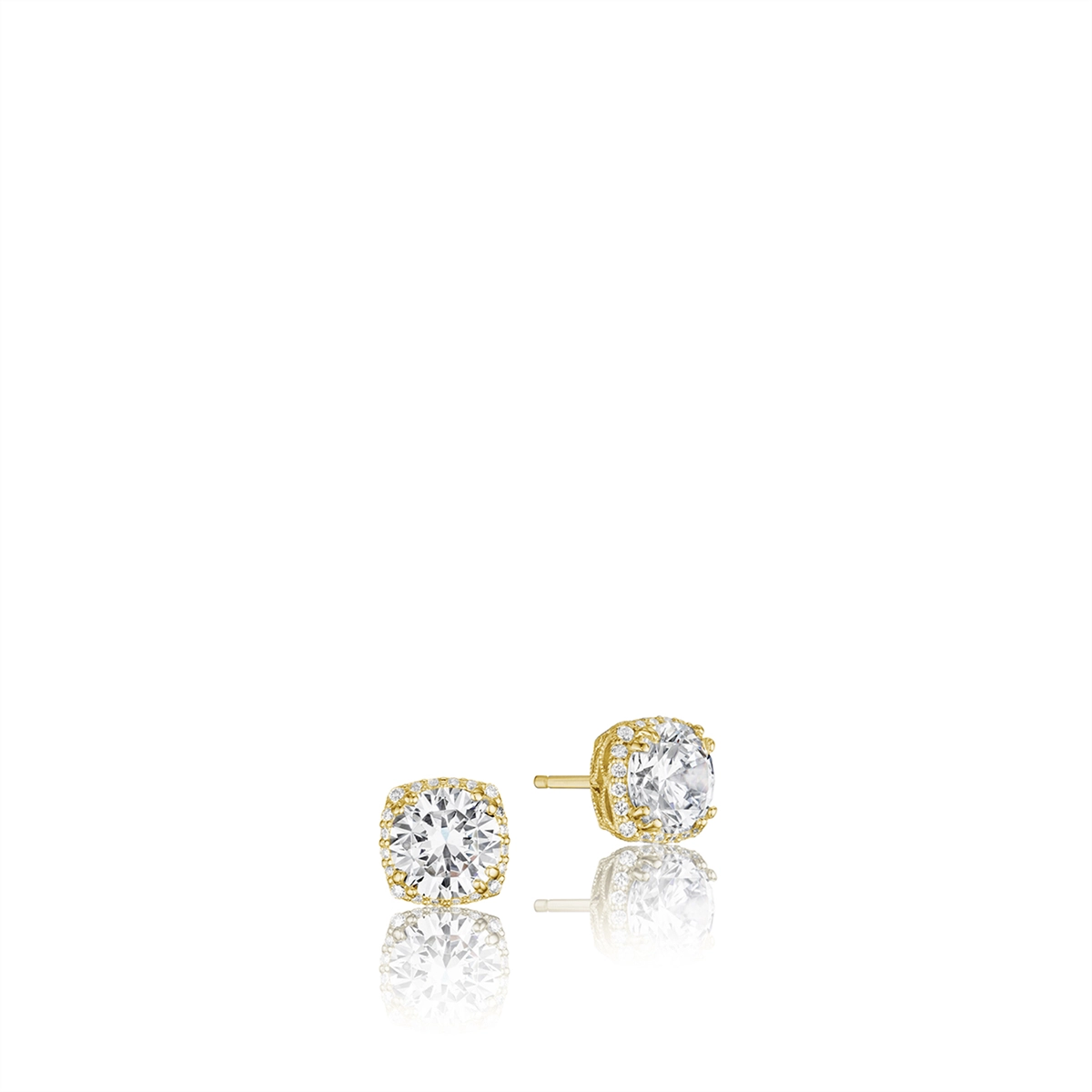 Tacori Earrings in Yellow Gold containing Diamond FE 643 6 Y