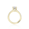 Tacori Engagement Rings in Yellow Gold containing Diamond HT 2672 OV 13X9.5 Y