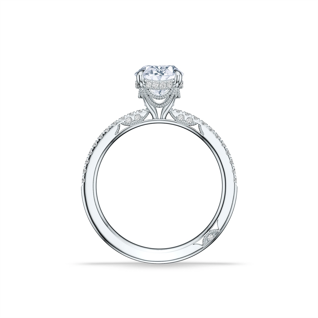 Tacori Engagement Rings in Platinum/Palladium containing Diamond 453380
