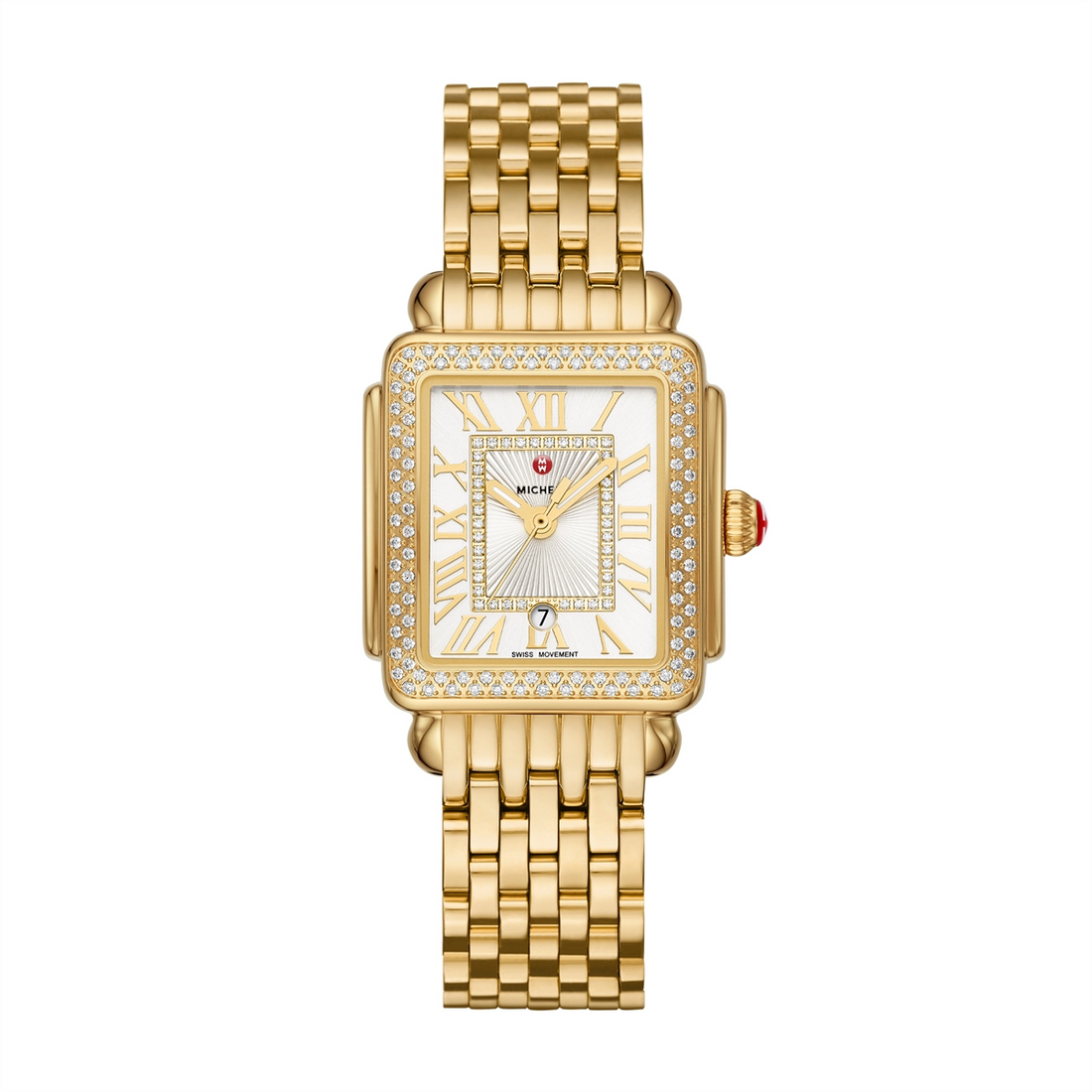 Michele watch in Yellow Gold MWW06G000003