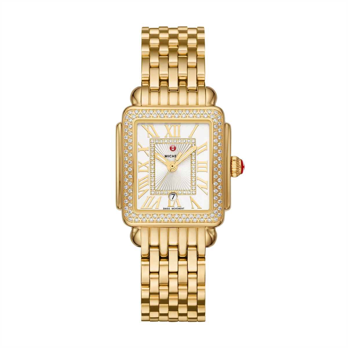 Michele watch in Yellow Gold MWW06G000003
