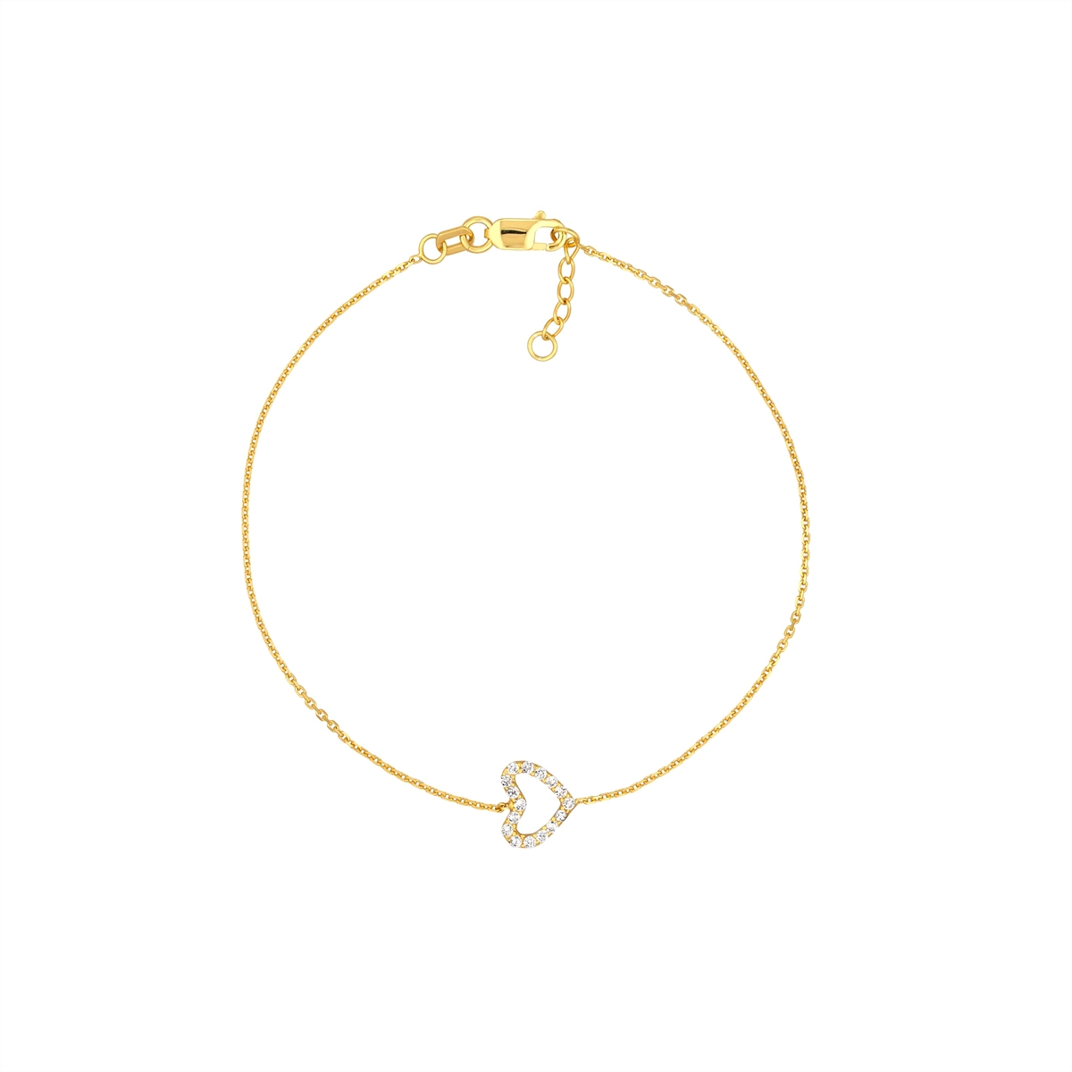 Bracelets Bracelets in Mixed Metals containing Other 453503