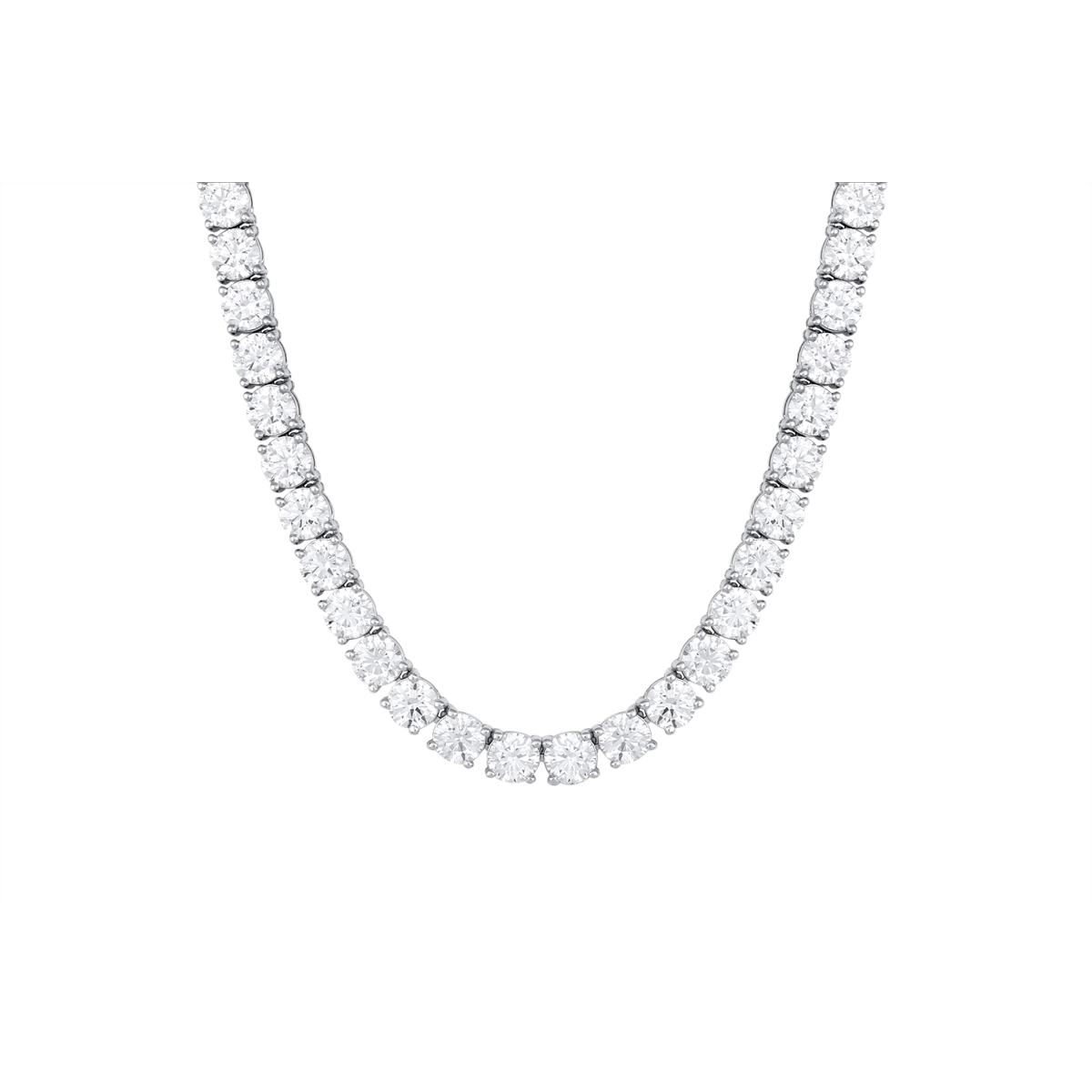 Necklaces Necklaces in White Gold containing Diamond 453509