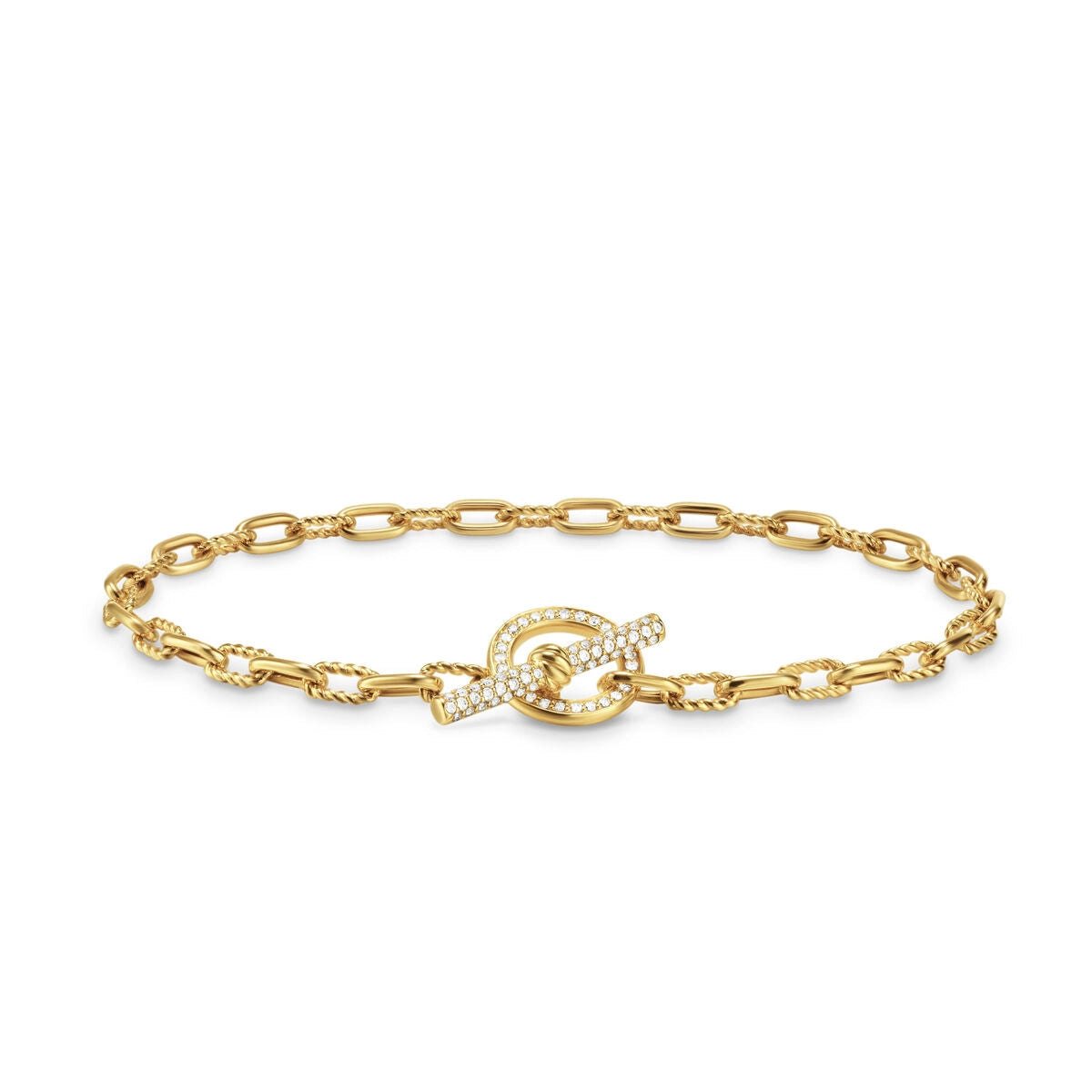David Yurman Bracelets in Yellow Gold containing Diamond B18360D88ADIM