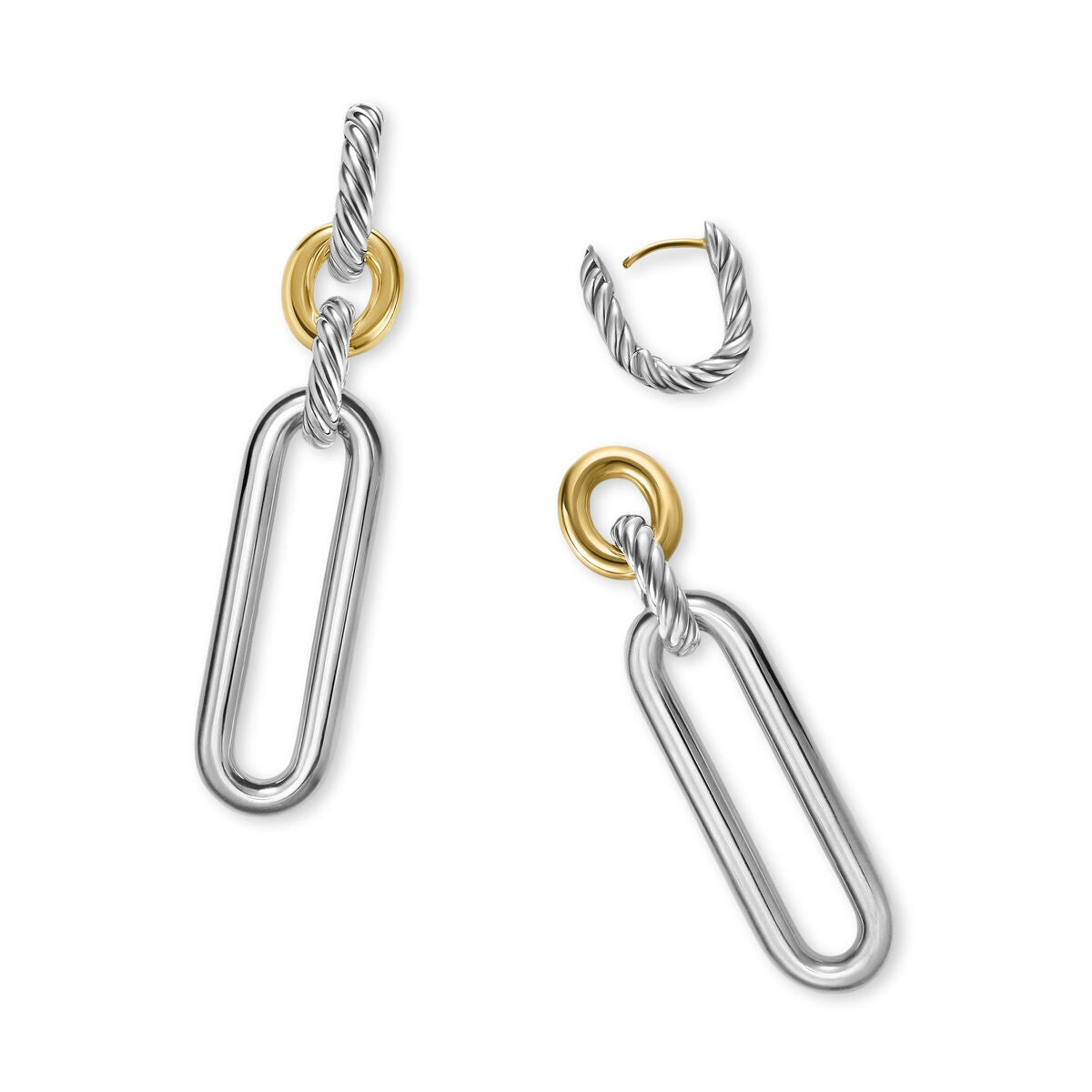David Yurman Earrings in Mixed Metals E17968S8