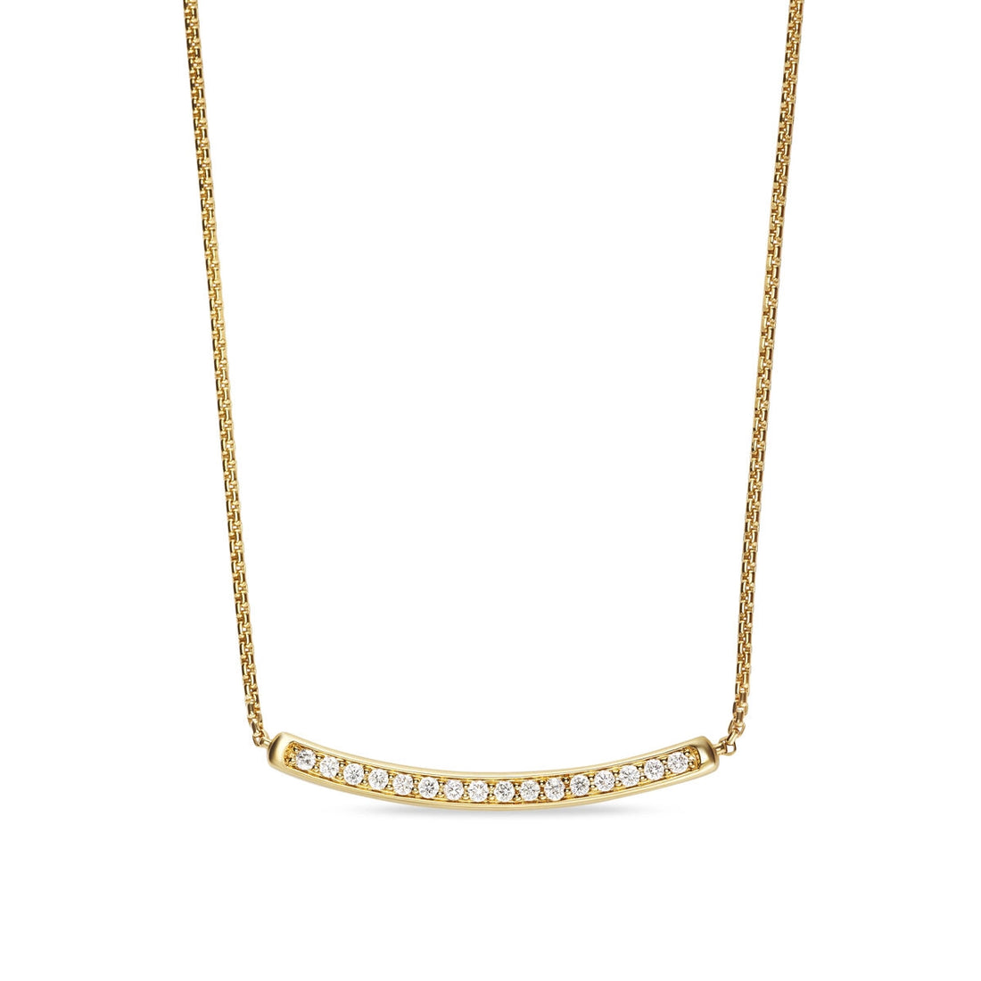 David Yurman Necklaces in Yellow Gold containing Diamond N17574D88ADI17