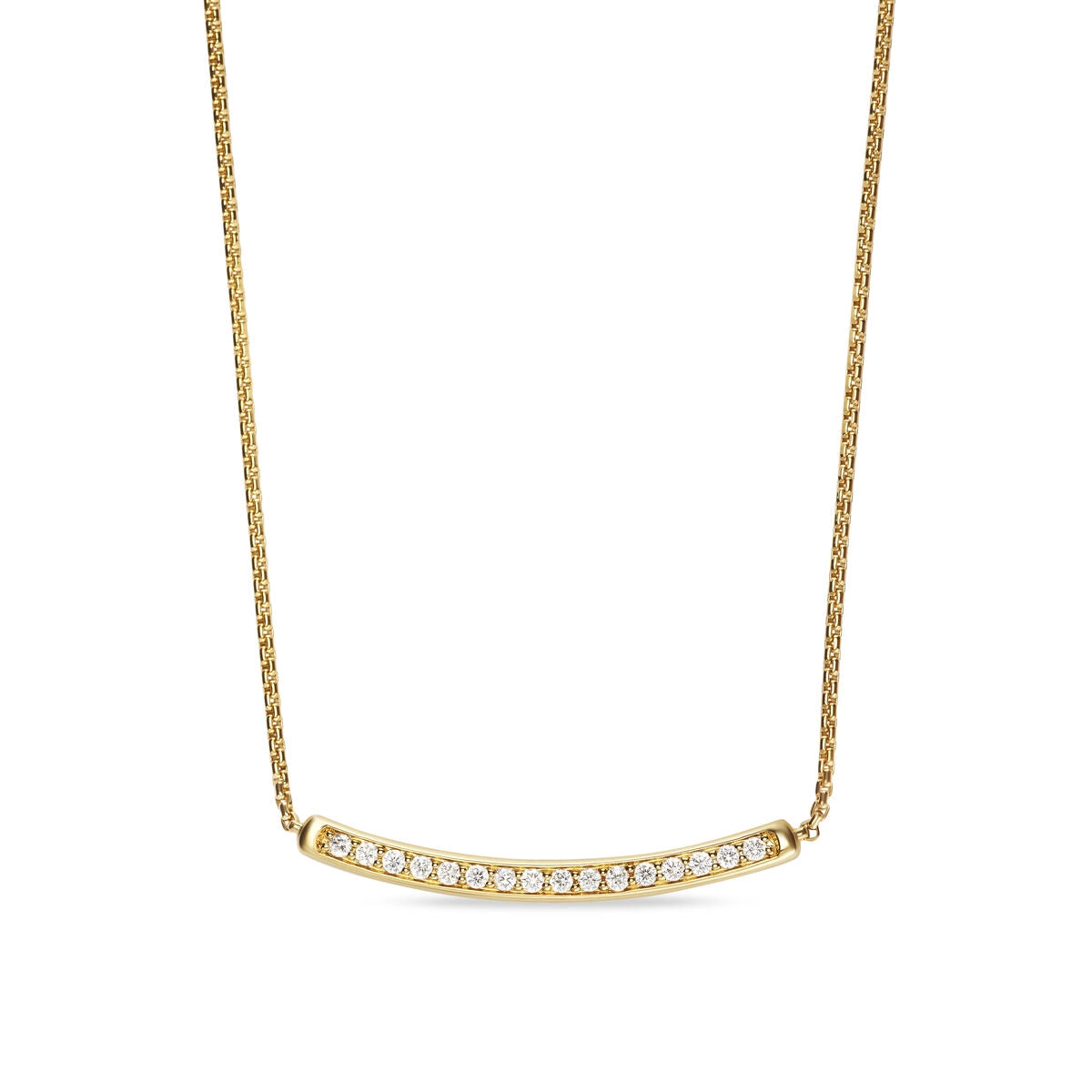 David Yurman Necklaces in Yellow Gold containing Diamond N17574D88ADI17