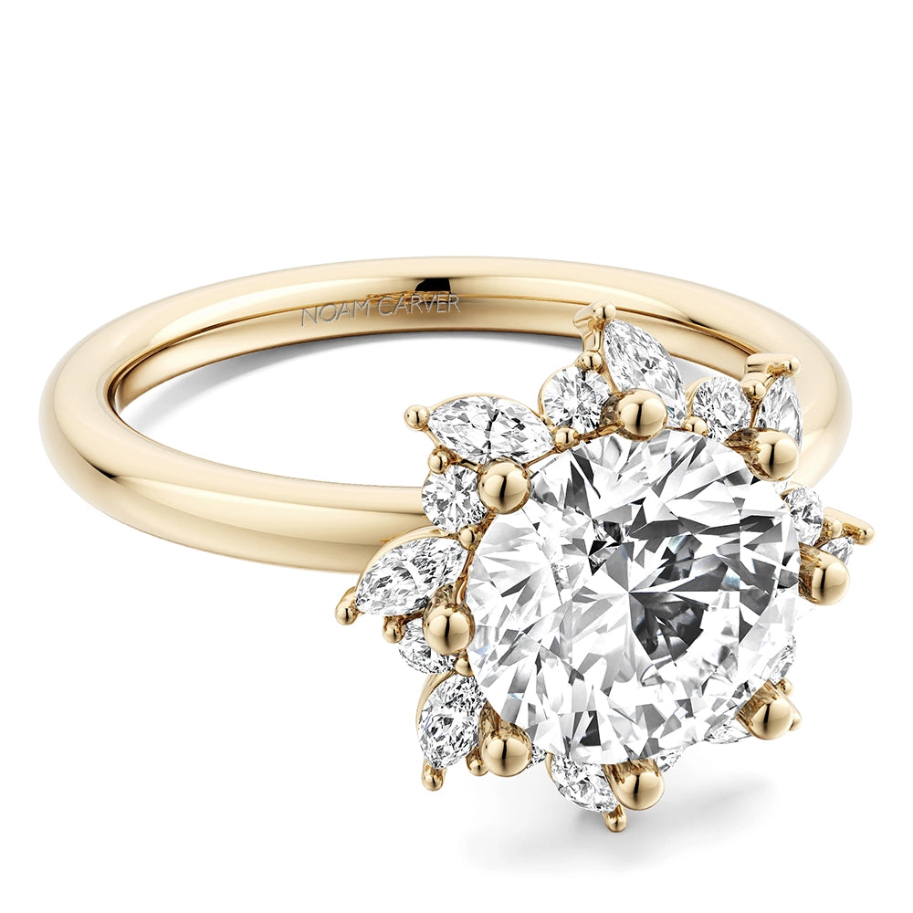 Noam Carver  Engagement Rings in Yellow Gold containing Diamond B490-01YM-200A
