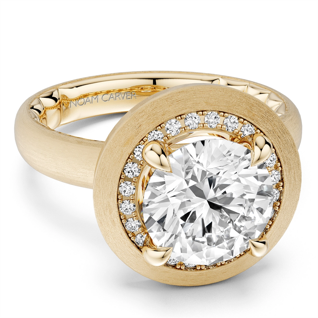 Noam Carver  Engagement in Yellow Gold 453533