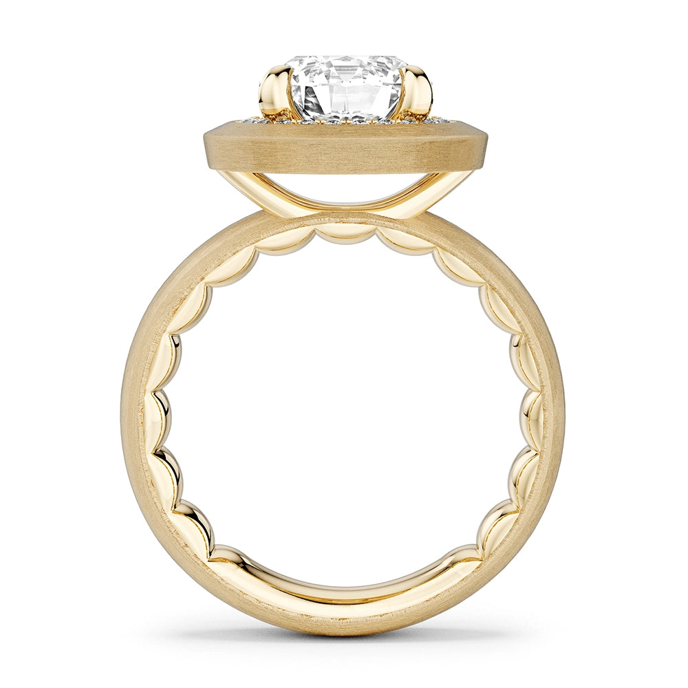 Noam Carver  Engagement in Yellow Gold 453533