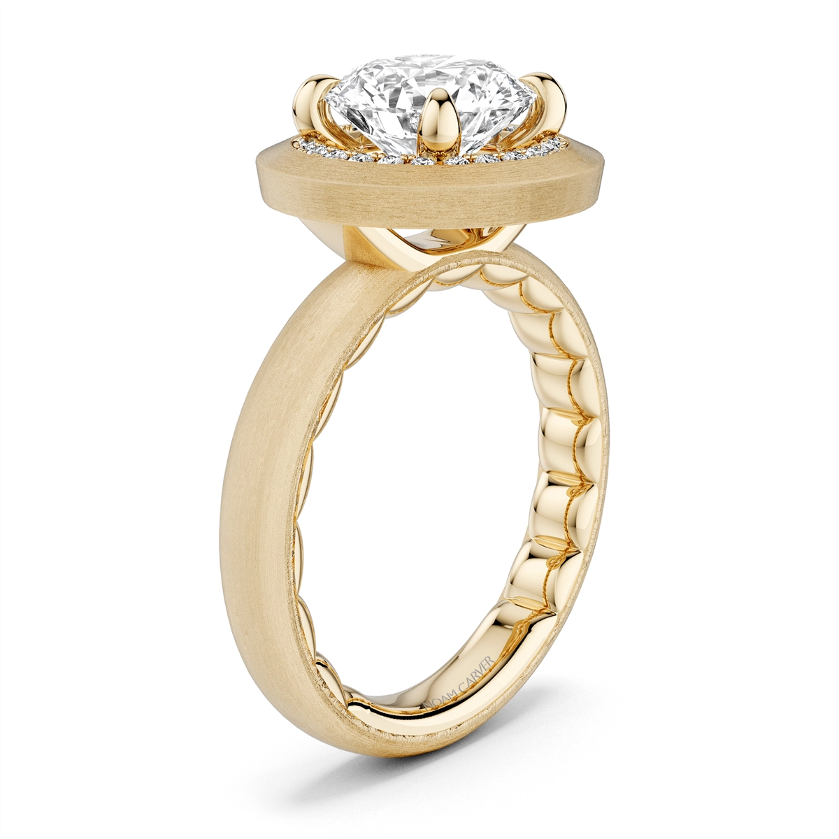 Noam Carver  Engagement in Yellow Gold 453533