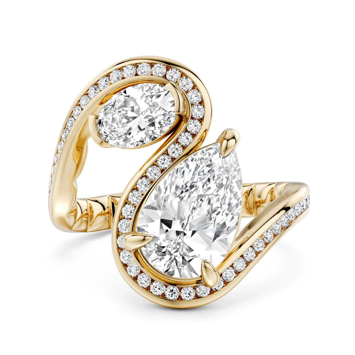 Noam Carver  Engagement Rings in Yellow Gold containing Diamond LU052-01YM27-A