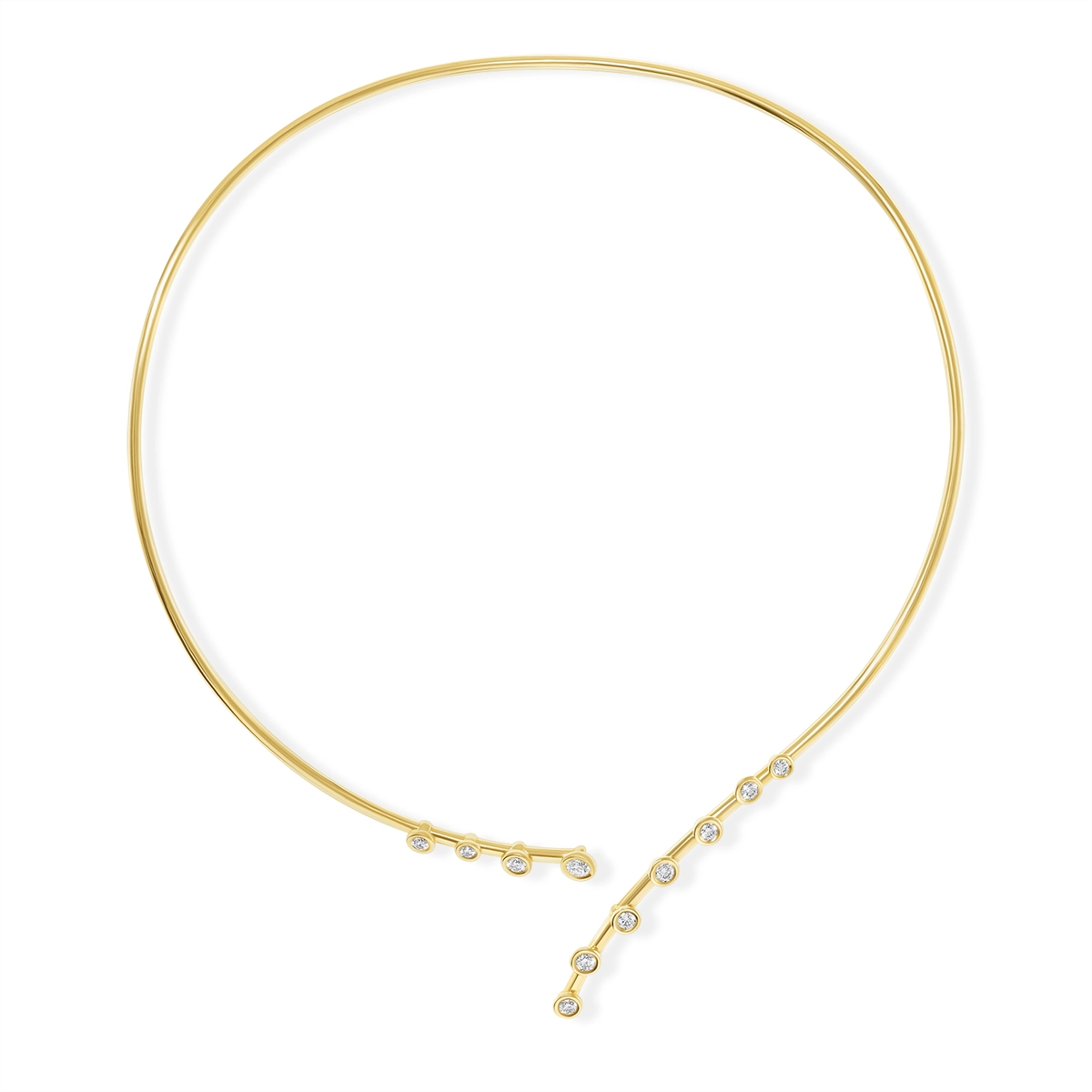 Hulchi Belluni Necklaces in Yellow Gold containing Diamond 61241-YW
