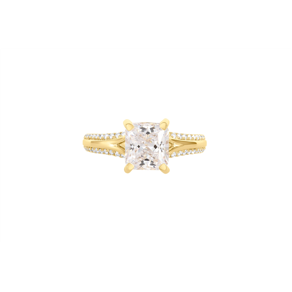Fana Engagement Rings in Yellow Gold containing Diamond S4385/YG-2.5CT-RA