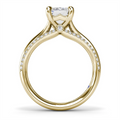 Fana Engagement Rings in Yellow Gold containing Diamond S4385-14KYG-2.5CT-RAD