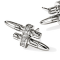 John Hardy Earrings in Silver containing Diamond EBP989562DI