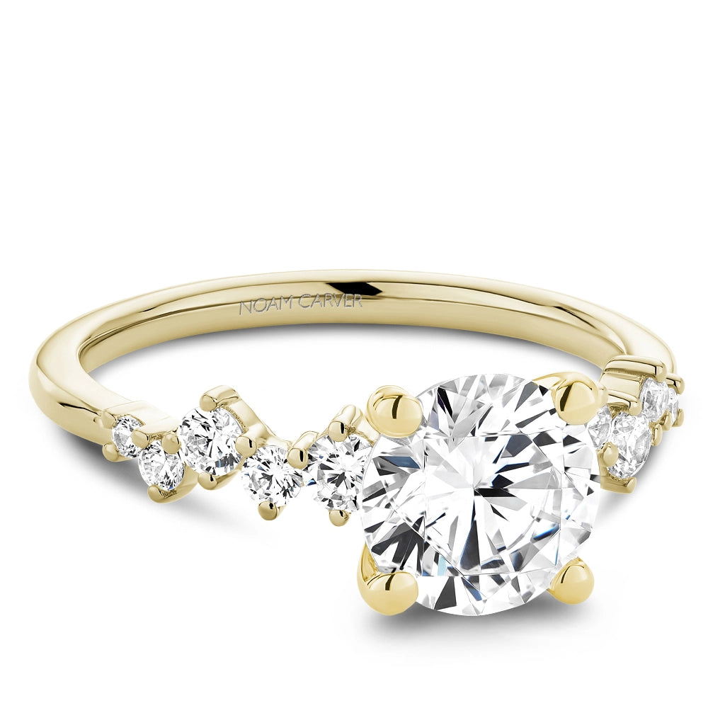 Noam Carver  Engagement in Yellow Gold 453676
