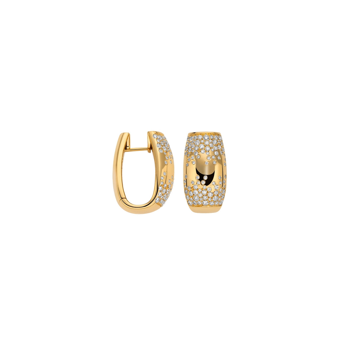 FOPE Earrings in Yellow Gold containing Diamond 45314OX_BB_G_XXX_000
