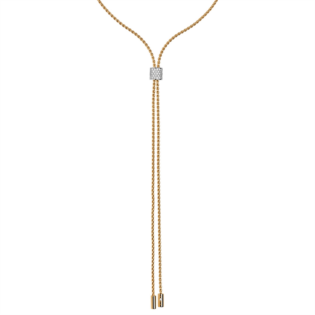 FOPE Necklaces in Mixed Metals containing Diamond 89403CX_BB_G_GBX_070