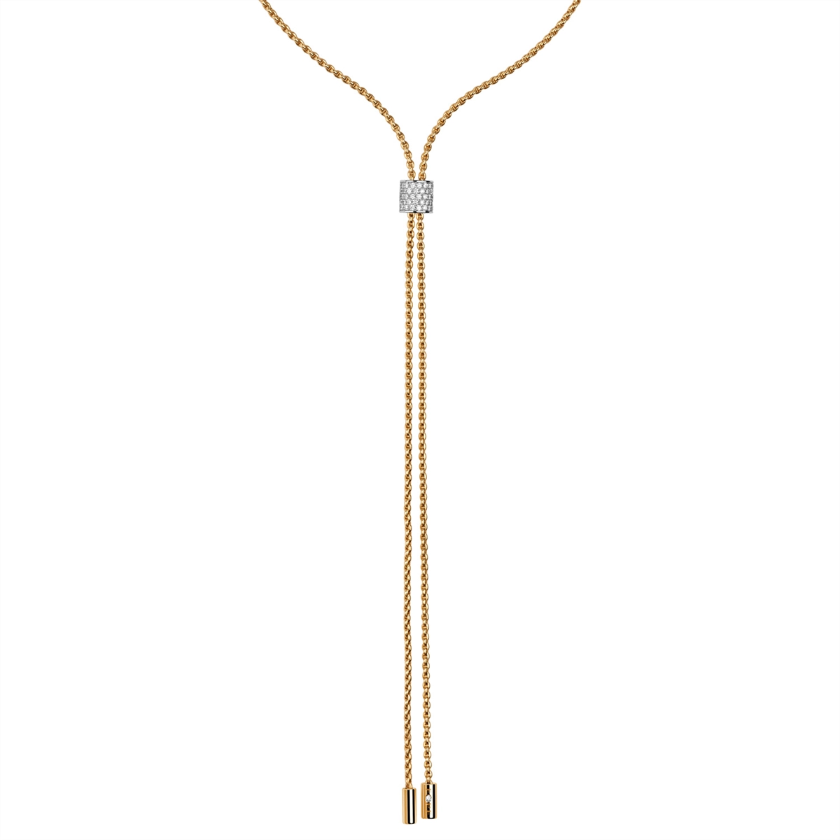 FOPE Necklaces in Mixed Metals containing Diamond 89403CX_BB_G_GBX_070