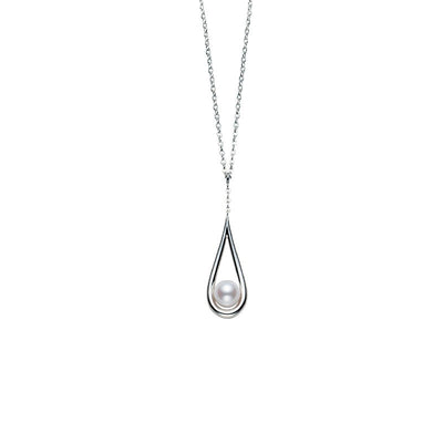Mikimoto Necklaces in White Gold containing Pearl MPQ10150AXXW