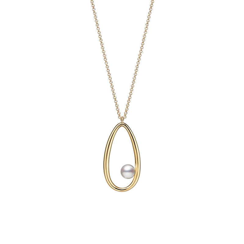 Mikimoto Necklaces in Yellow Gold containing Pearl MPQ10157AXXK