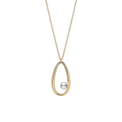 Mikimoto Necklaces in Yellow Gold containing Pearl MPQ10157AXXK