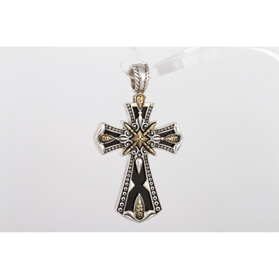 Konstantino Pendants in Mixed Metals containing Black onyx STKJ433-300-120