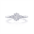 Tacori Engagement Rings in Platinum/Palladium containing Diamond 2668 OV 10X7