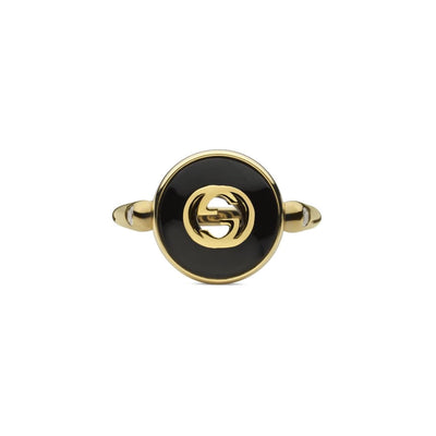 Gucci Rings in Yellow Gold containing Black onyx, Multi-gemstone, Diamond YBC786547001012