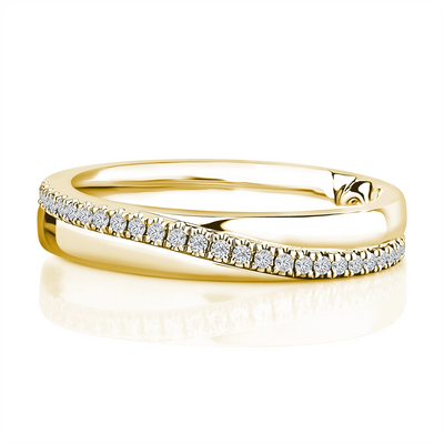 A. Jaffe Wedding Rings in Yellow Gold containing Diamond WRC3742L/15