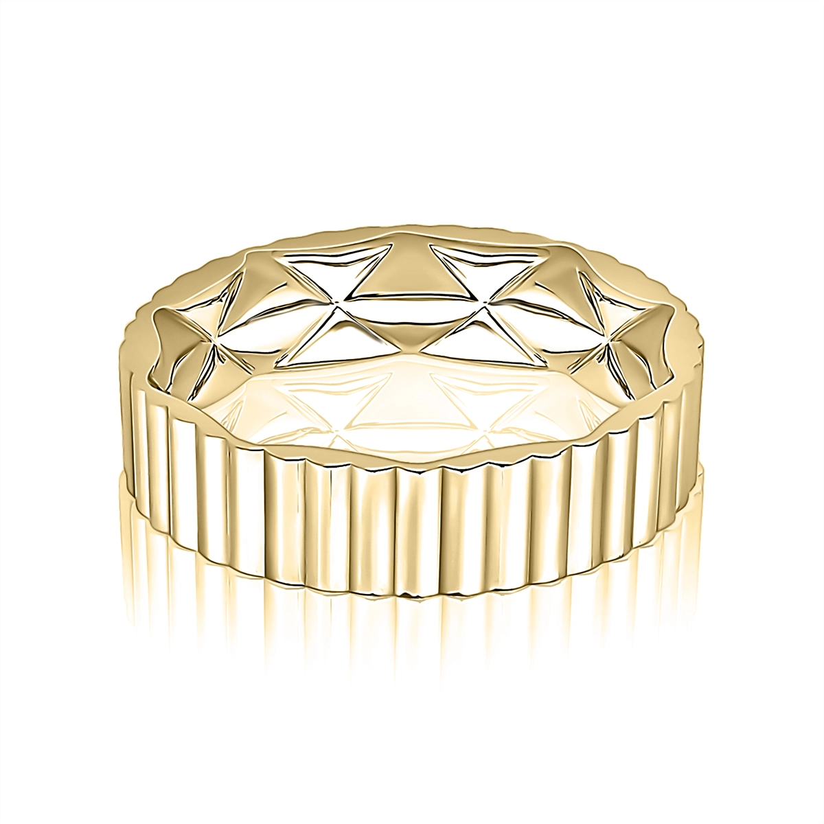 A. Jaffe Wedding Rings in Yellow Gold WRC3703Q/PL