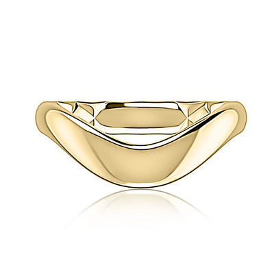 A. Jaffe Wedding Rings in Yellow Gold FR3836Q/PL